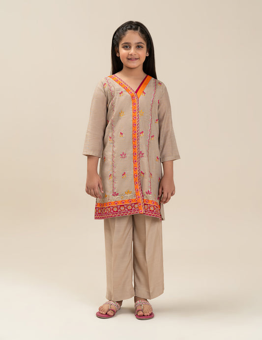 2 PIECE ETHNIC EMBROIDERED SUIT