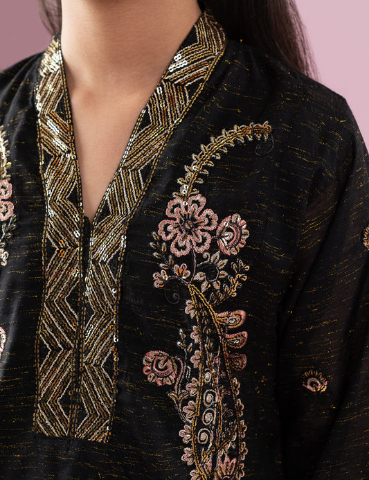 2 PIECE ETHNIC EMBROIDERED SUIT