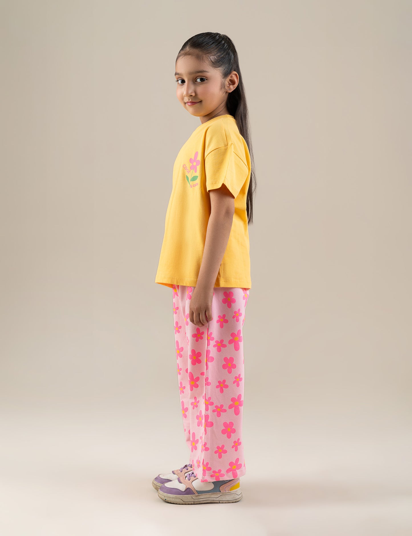 2 PIECE FLORAL PRINTED SUIT