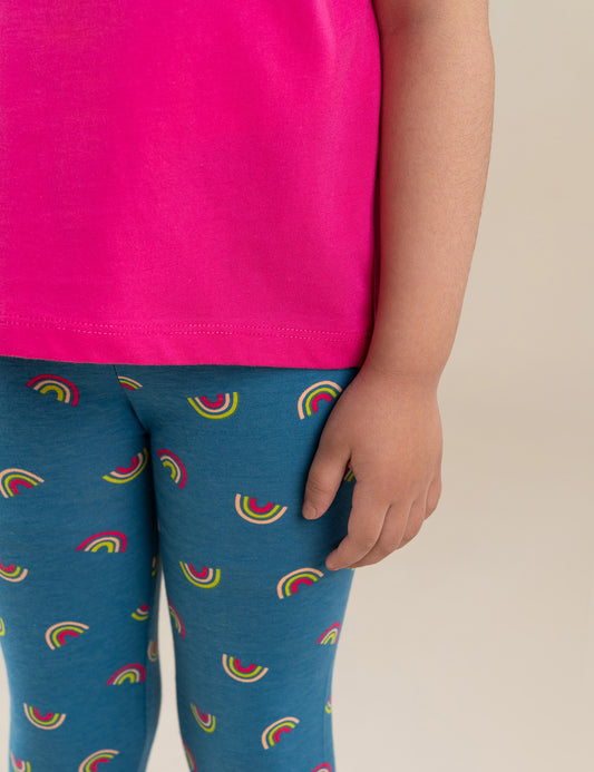 2 PIECE RAINBOW EMBROIDERED SUIT