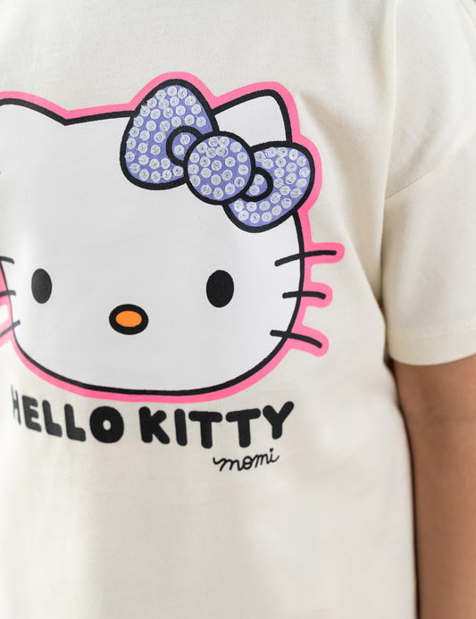 2 PIECE HELLO KITTY GRAPHIC SUIT