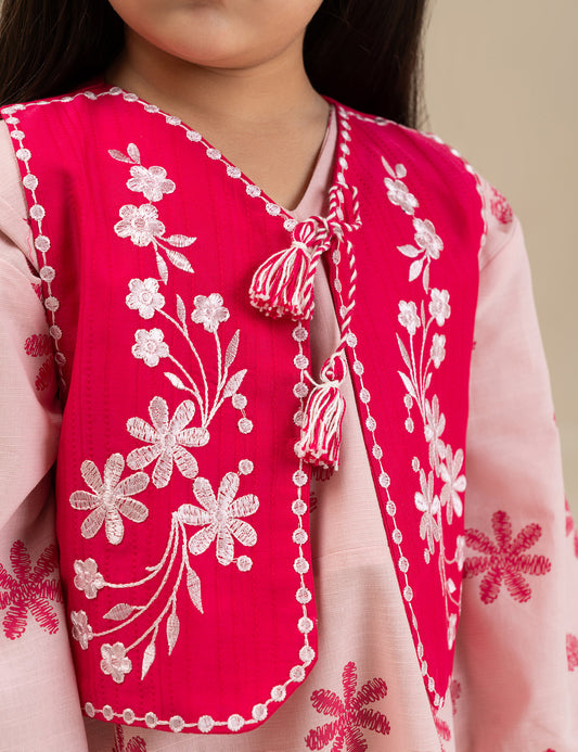 FLORAL EMBROIDERED DRESS