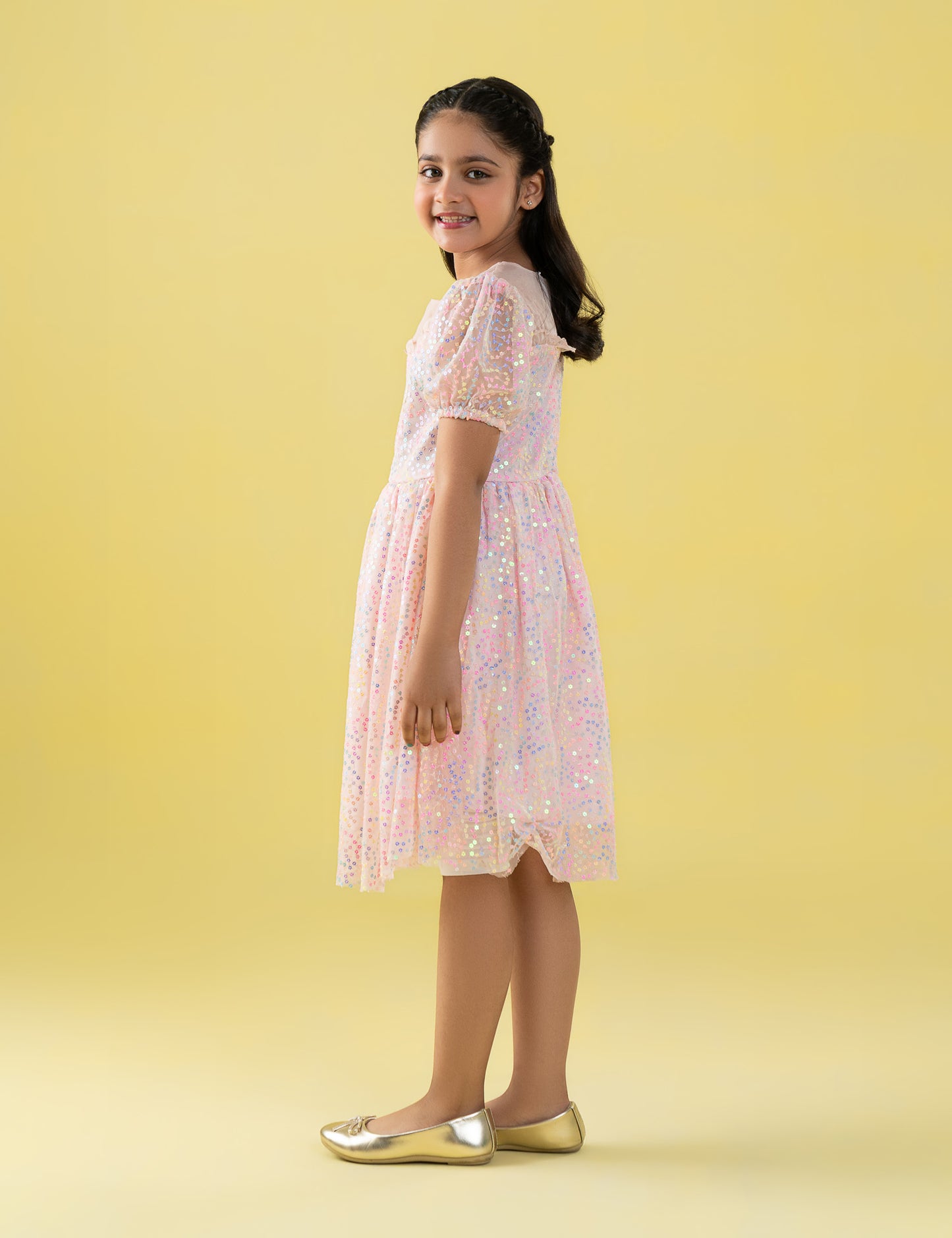 SEQUIN EMBELLISHED DRESS