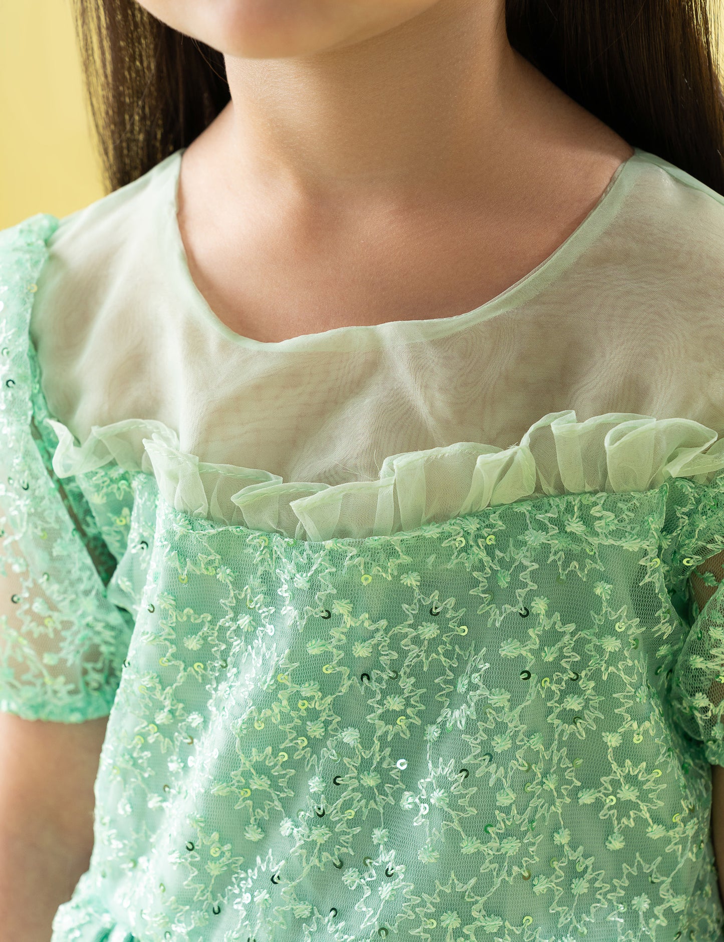 SEQUIN EMBELLISHED DRESS