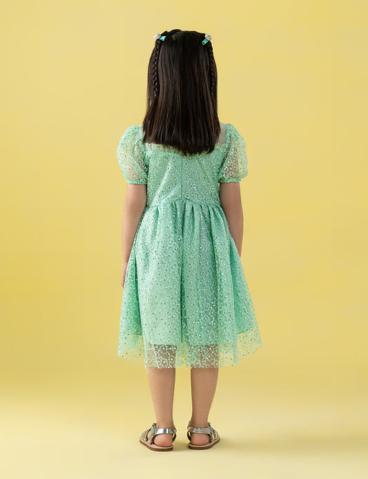 SEQUIN EMBELLISHED DRESS