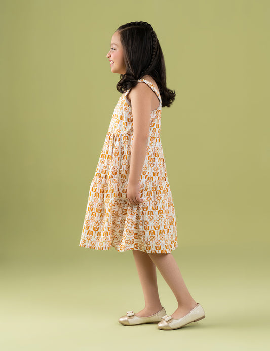 FLORAL PRINTED DRESS