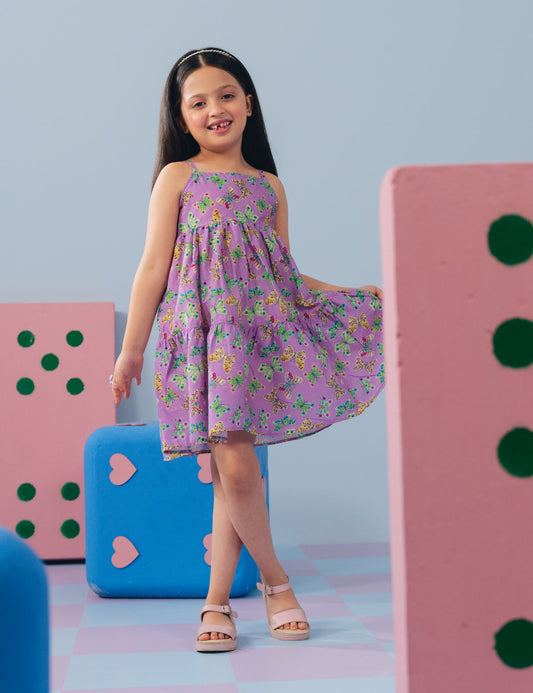 FLORAL PRINTED DRESS