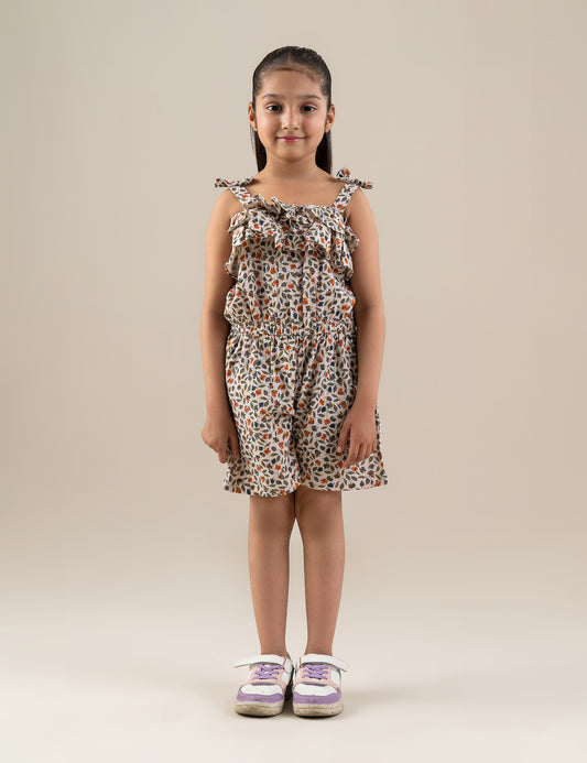 FLORAL PRINTED JUMPSUIT