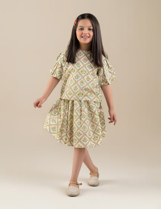 2 PIECE PRINTED SUIT