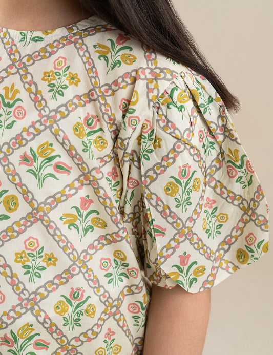 2 PIECE PRINTED SUIT