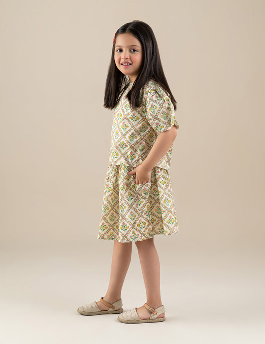 2 PIECE PRINTED SUIT