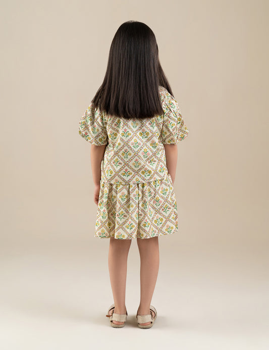 2 PIECE PRINTED SUIT