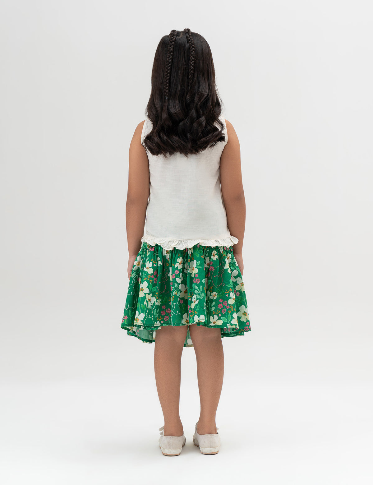 2 PIECE FLORAL PRINTED SUIT