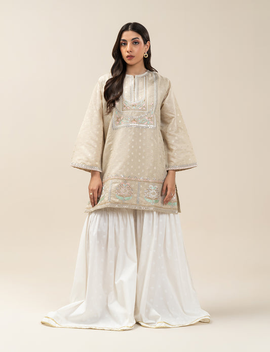 2 PIECE ETHNIC EMBROIDERED SUIT