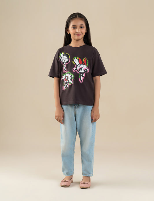 POWERPUFF GRILS GRAPHIC T-SHIRT