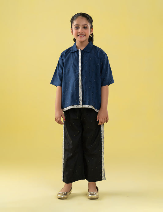 2 PIECE EMBROIDERED SUIT