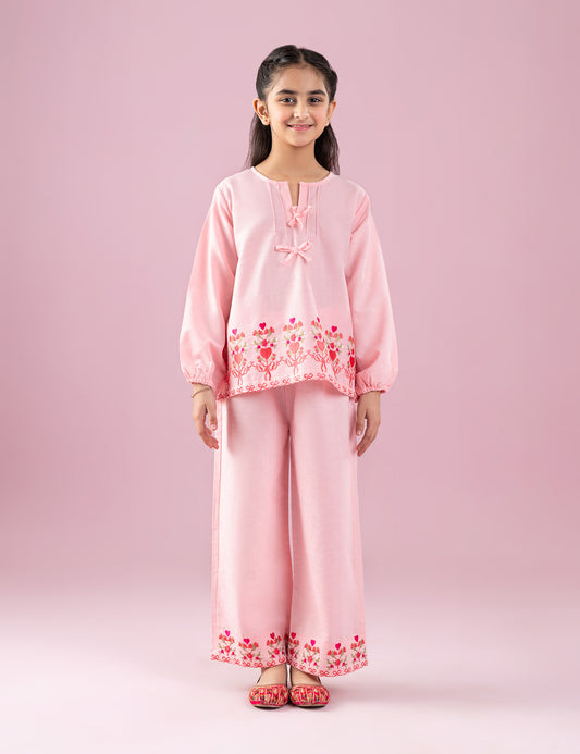 2 PIECE EMBROIDERED SUIT