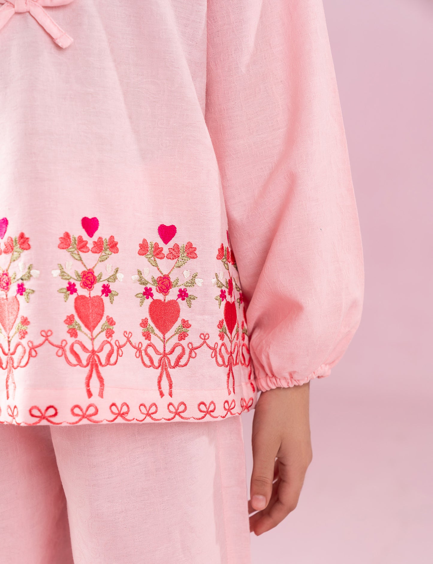 2 PIECE EMBROIDERED SUIT