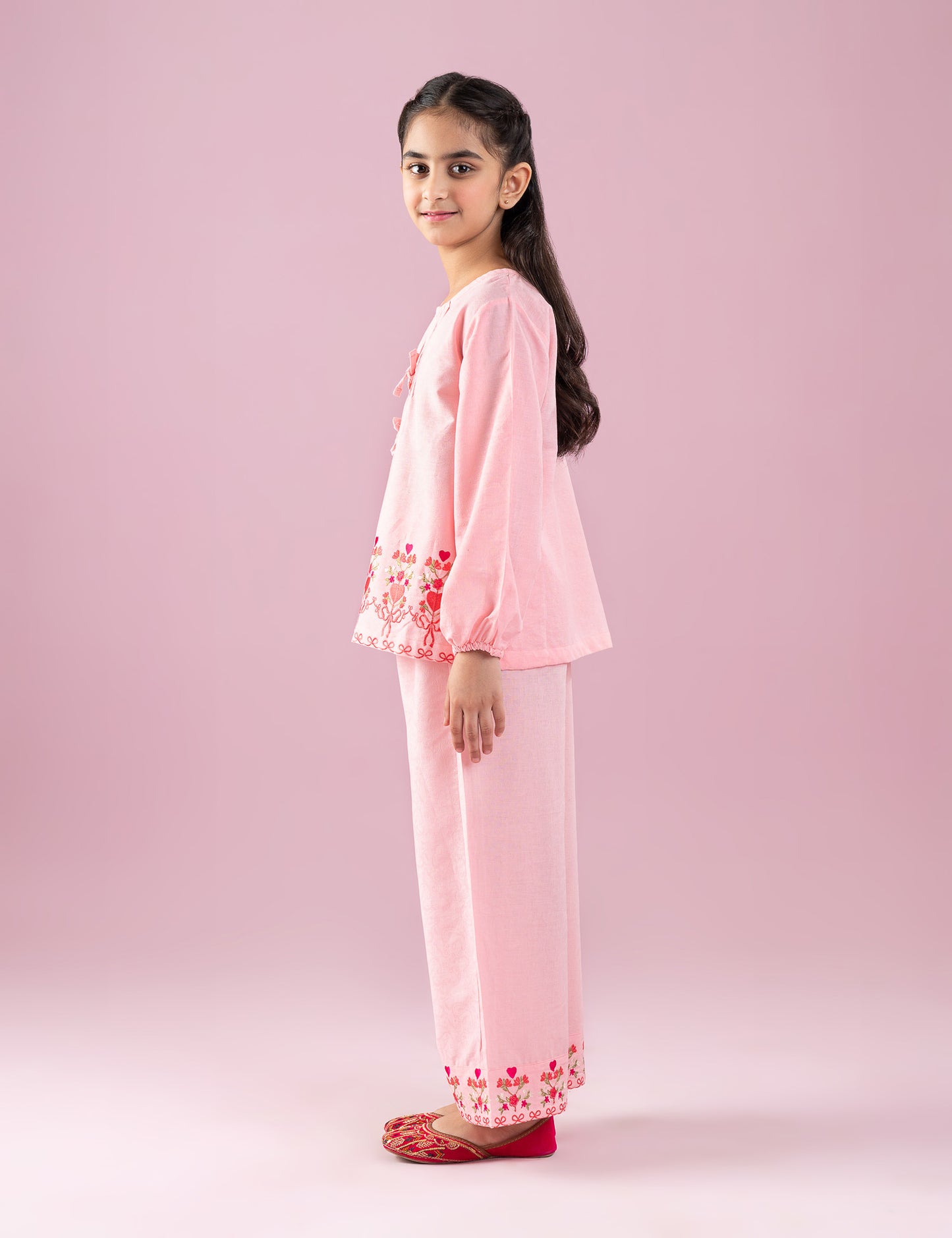 2 PIECE EMBROIDERED SUIT