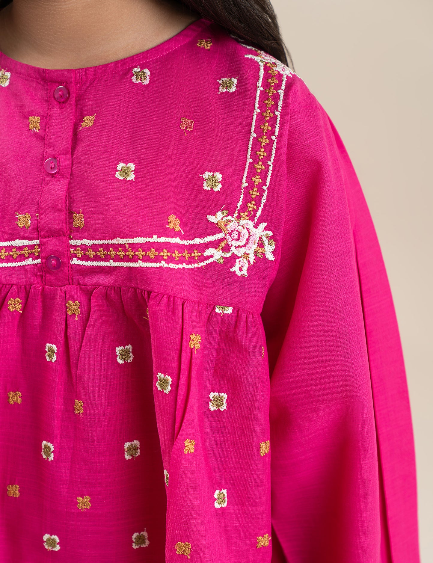 2 PIECE EMBROIDERED SUIT