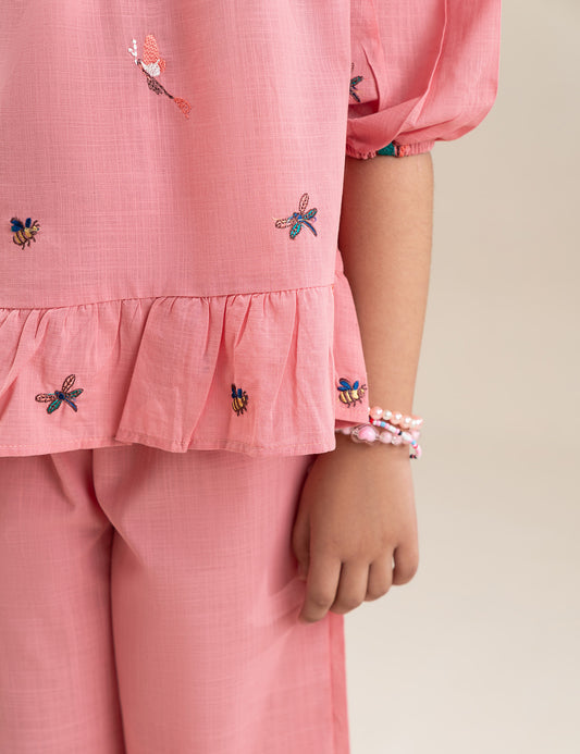 2 PIECE EMBROIDERED SUIT