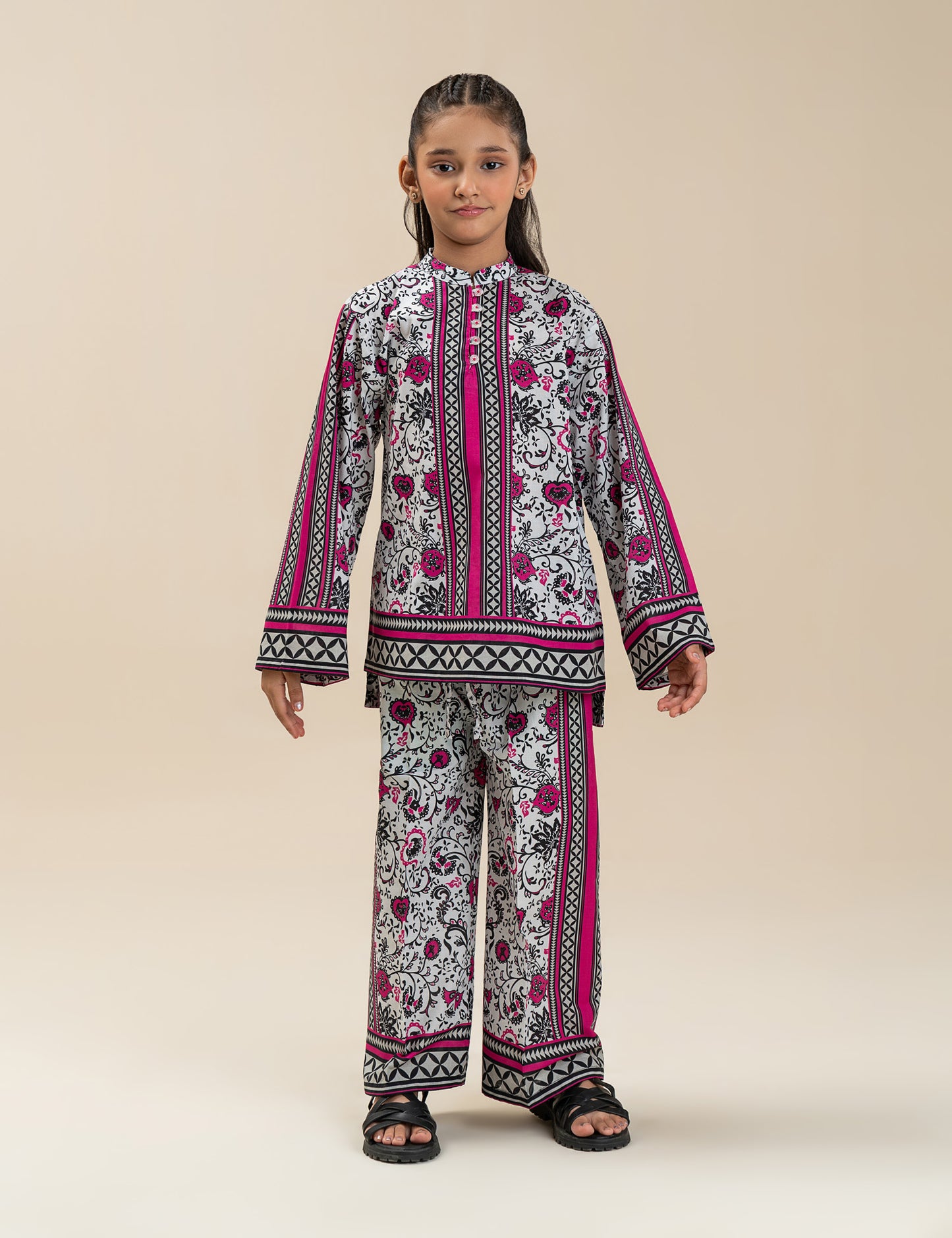 2 PIECE PRINTED SUIT