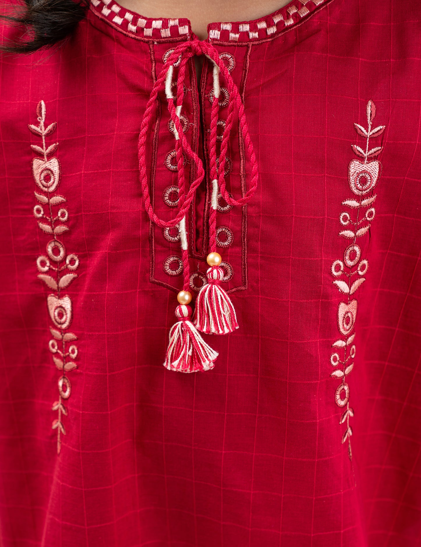 2 PIECE EMBROIDERED SUIT