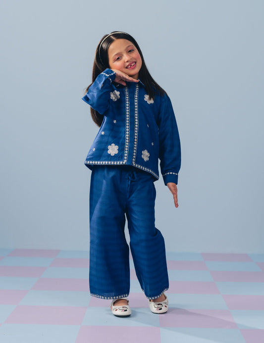 2 PIECE EMBROIDERED SUIT