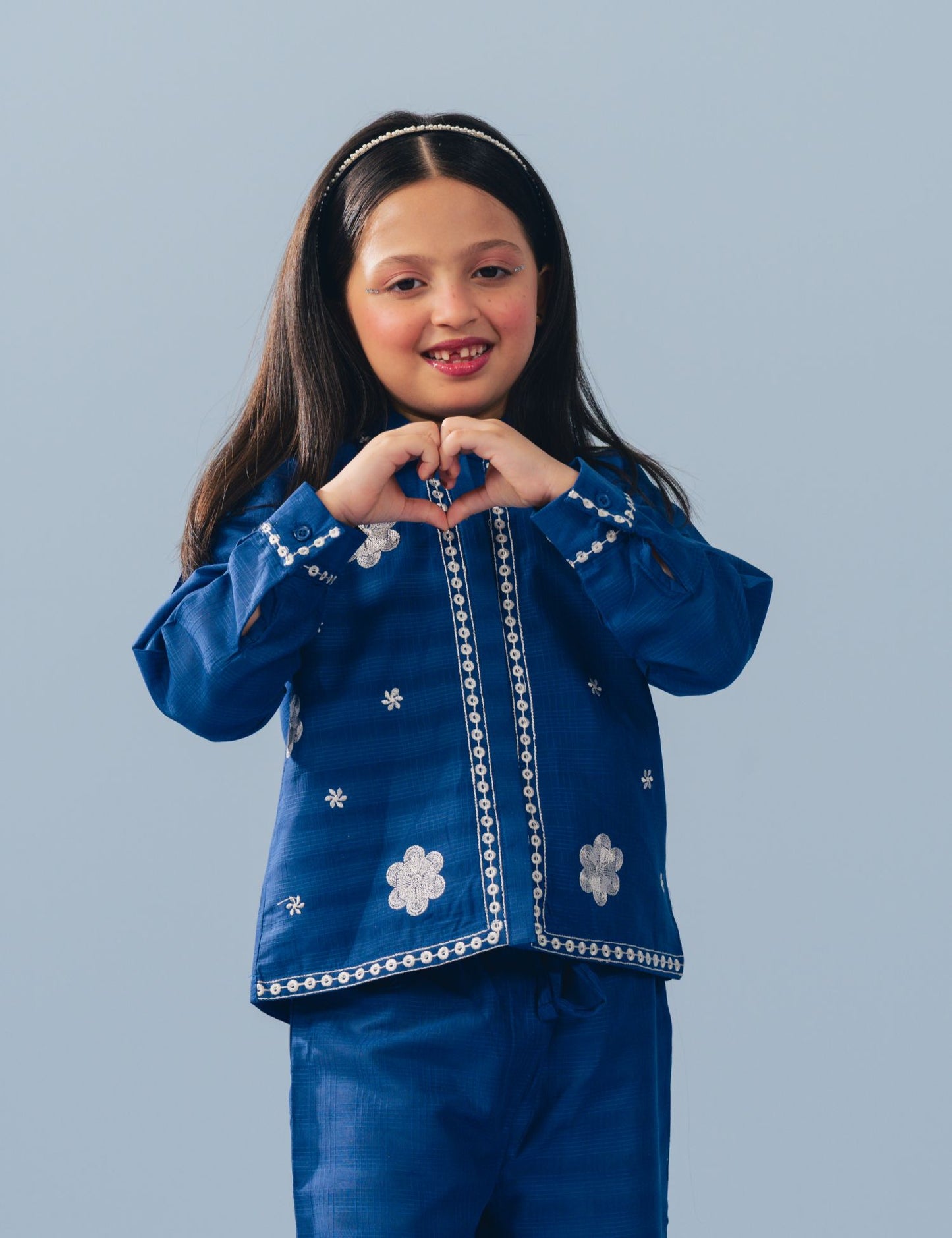 2 PIECE EMBROIDERED SUIT