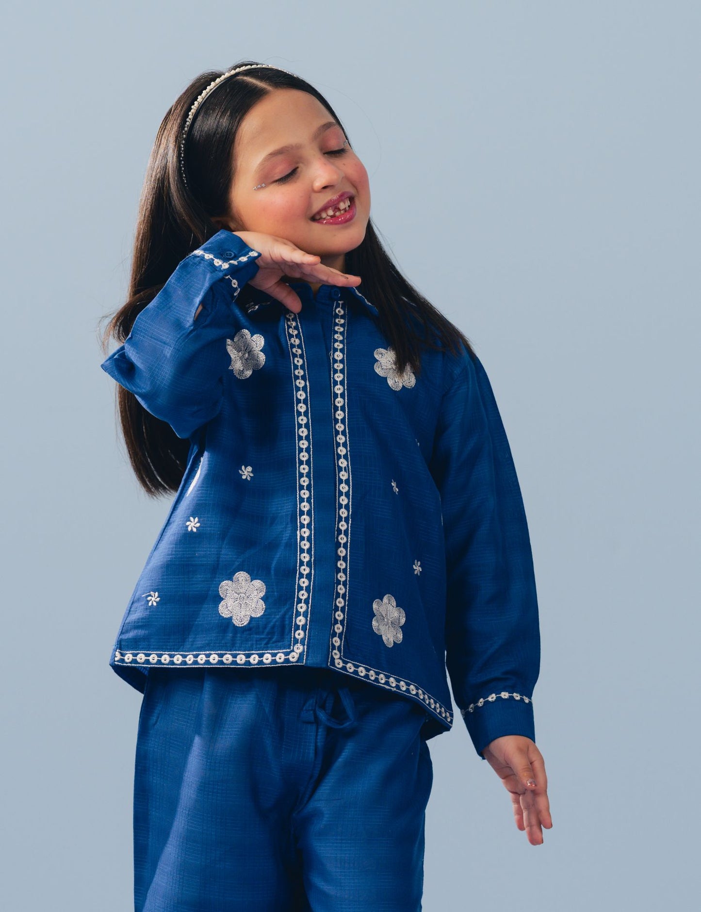 2 PIECE EMBROIDERED SUIT