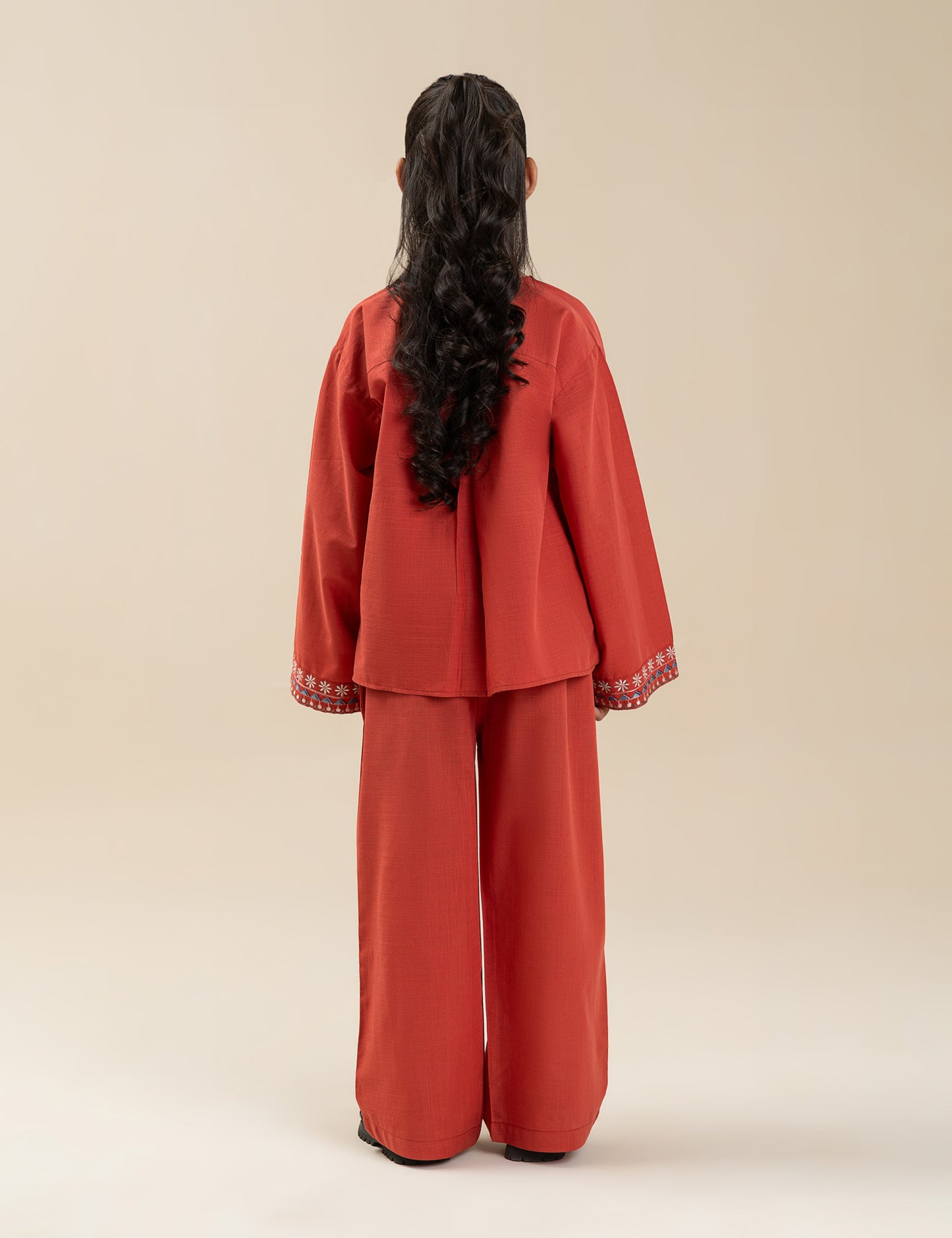 2 PIECE EMBROIDERED SUIT
