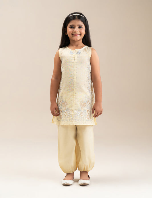 2 PIECE TILLA EMBROIDERED SUIT