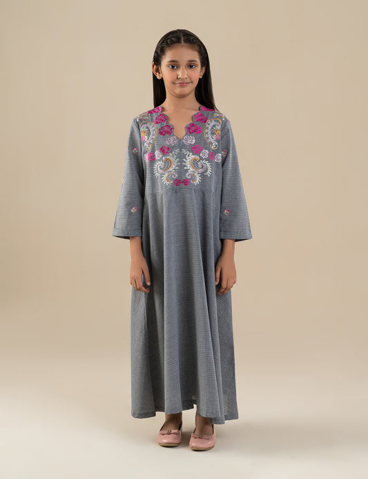 EMBROIDERED DRESS