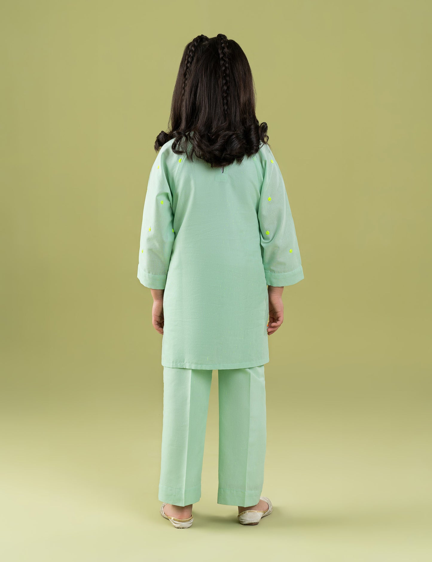 2 PIECE VIBRANT EMBROIDERED SUIT