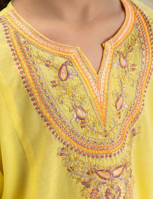 2 PIECE TILLA EMBROIDERED SUIT