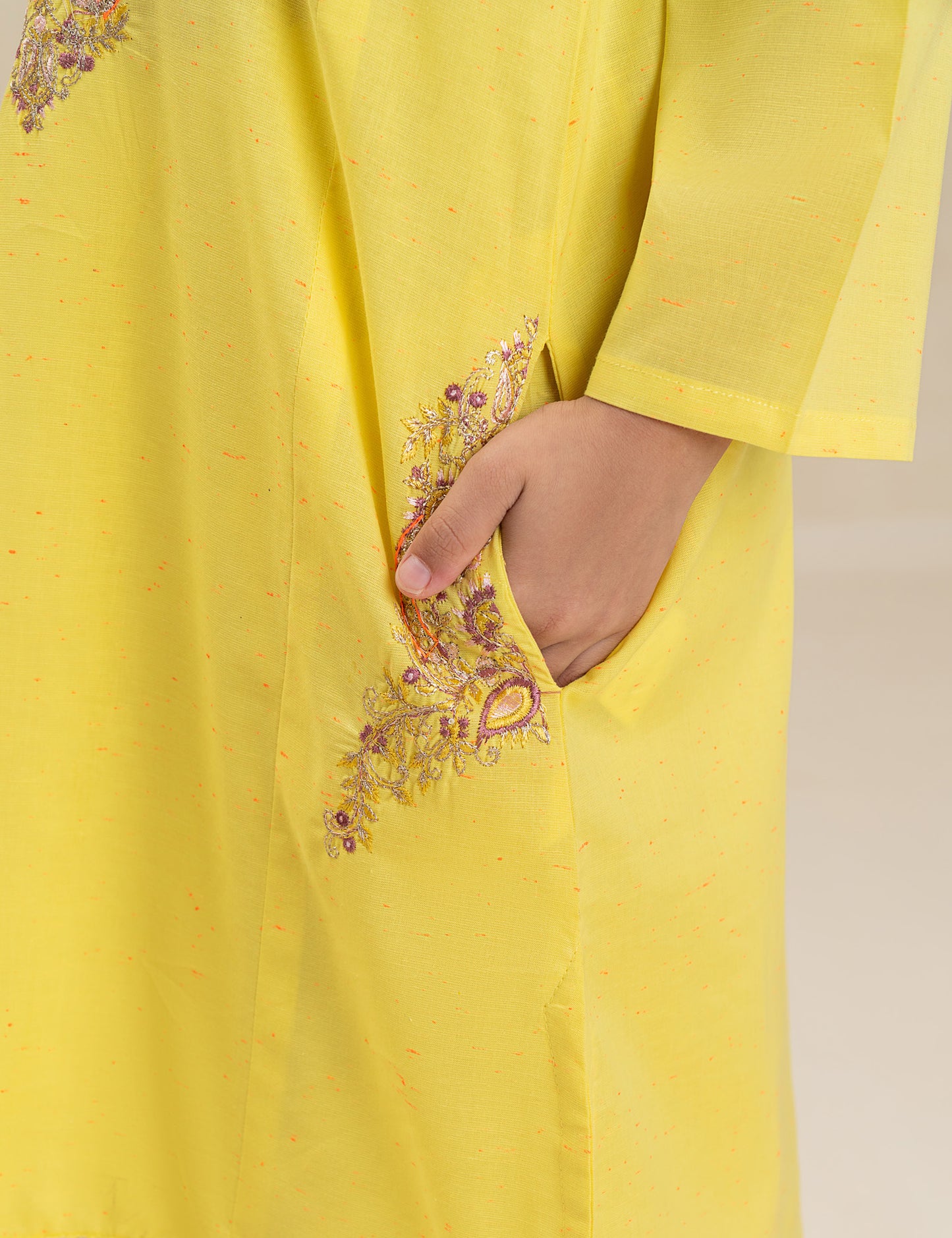 2 PIECE TILLA EMBROIDERED SUIT