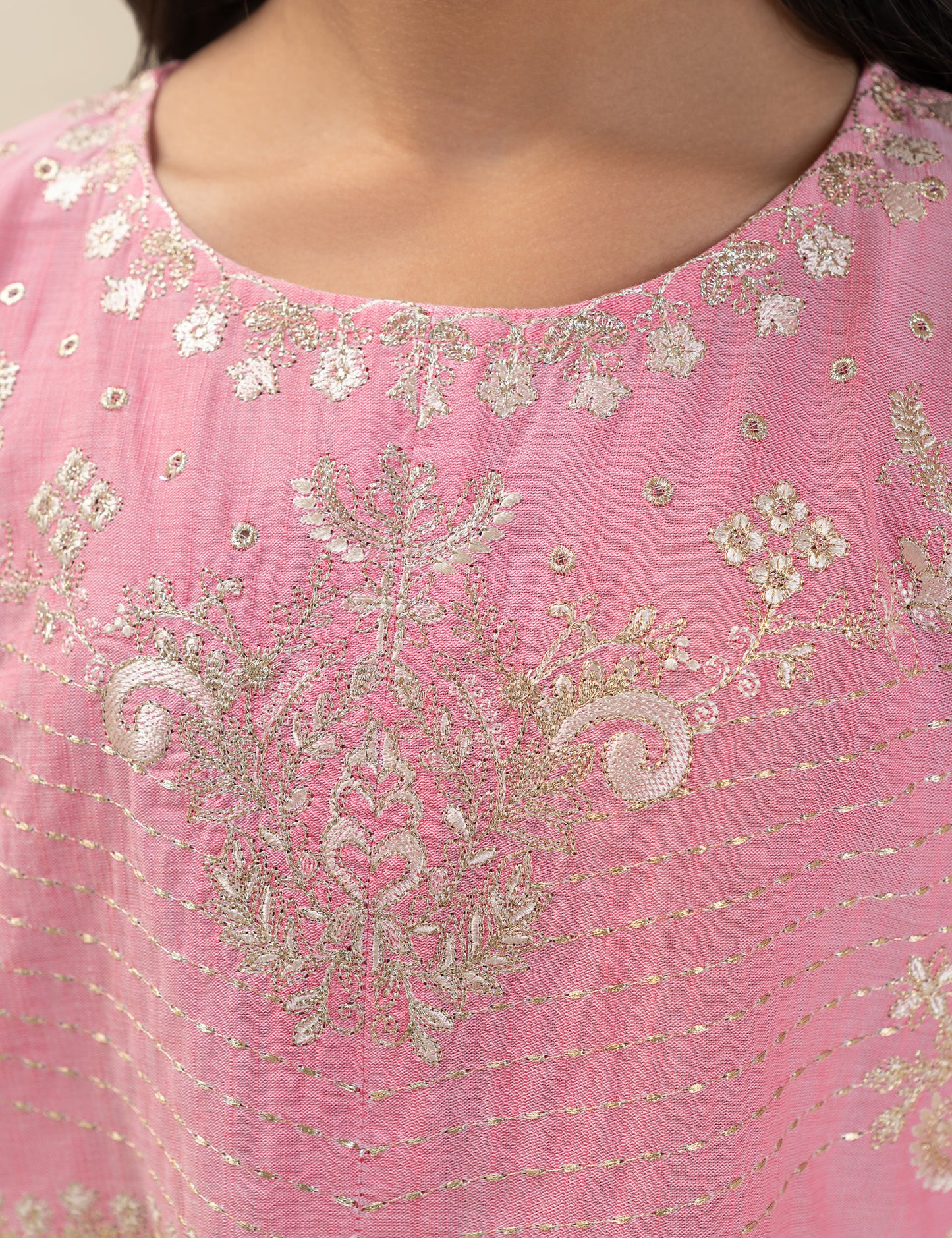 EMBROIDERED DRESS