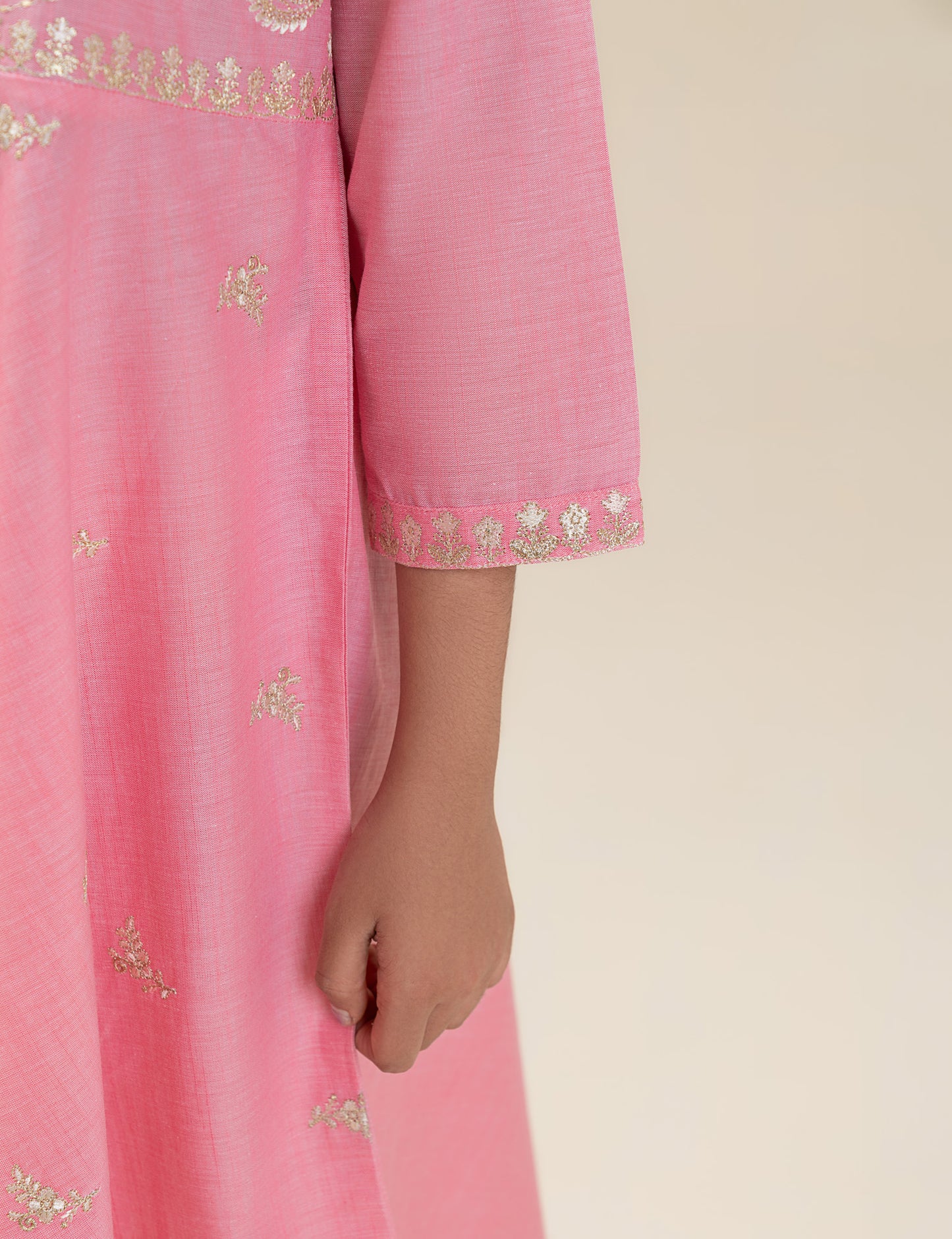 EMBROIDERED DRESS