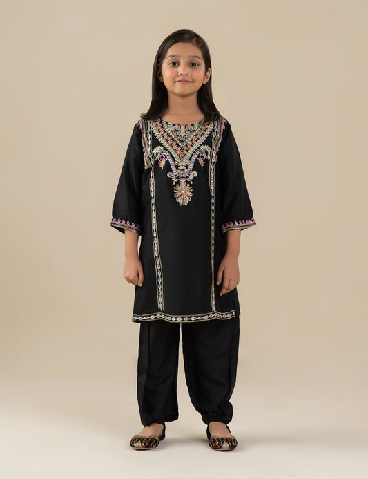 2 PIECE EMBROIDERED SUIT