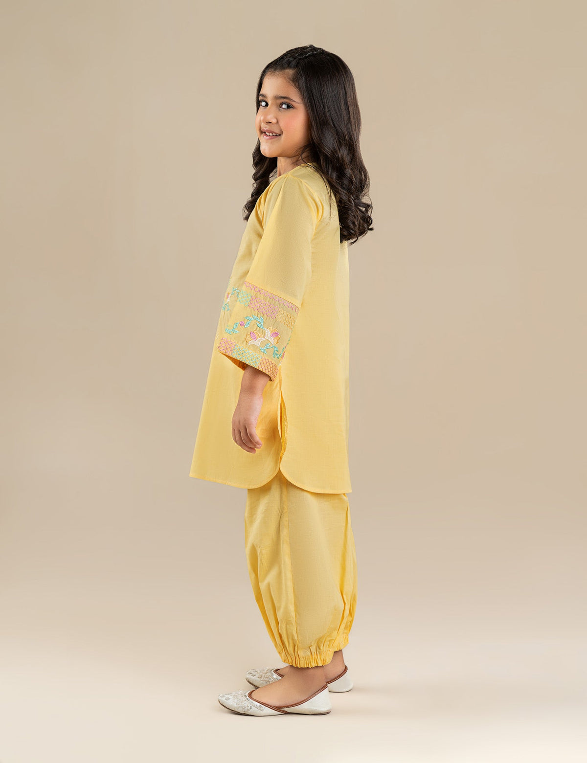 2 PIECE ETHNIC EMBROIDERED SUIT