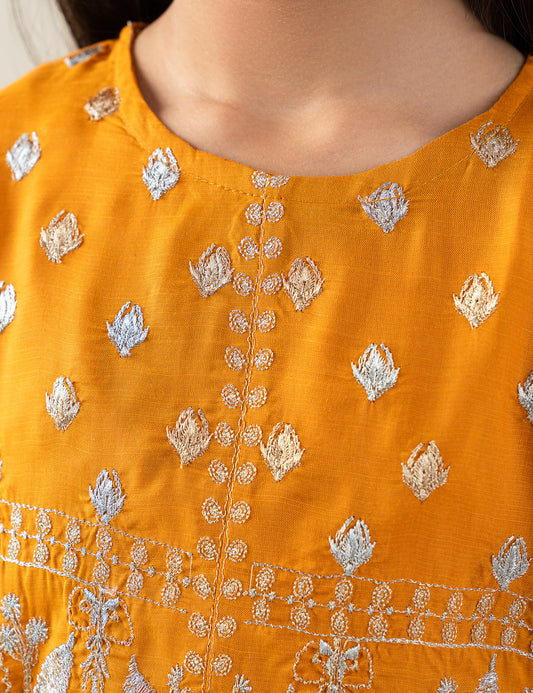 2 PIECE TILLA EMBROIDERED SUIT