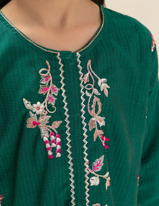 2 PIECE VIBRANT EMBROIDERED SUIT