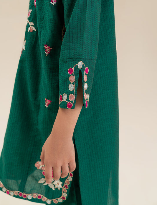 2 PIECE VIBRANT EMBROIDERED SUIT