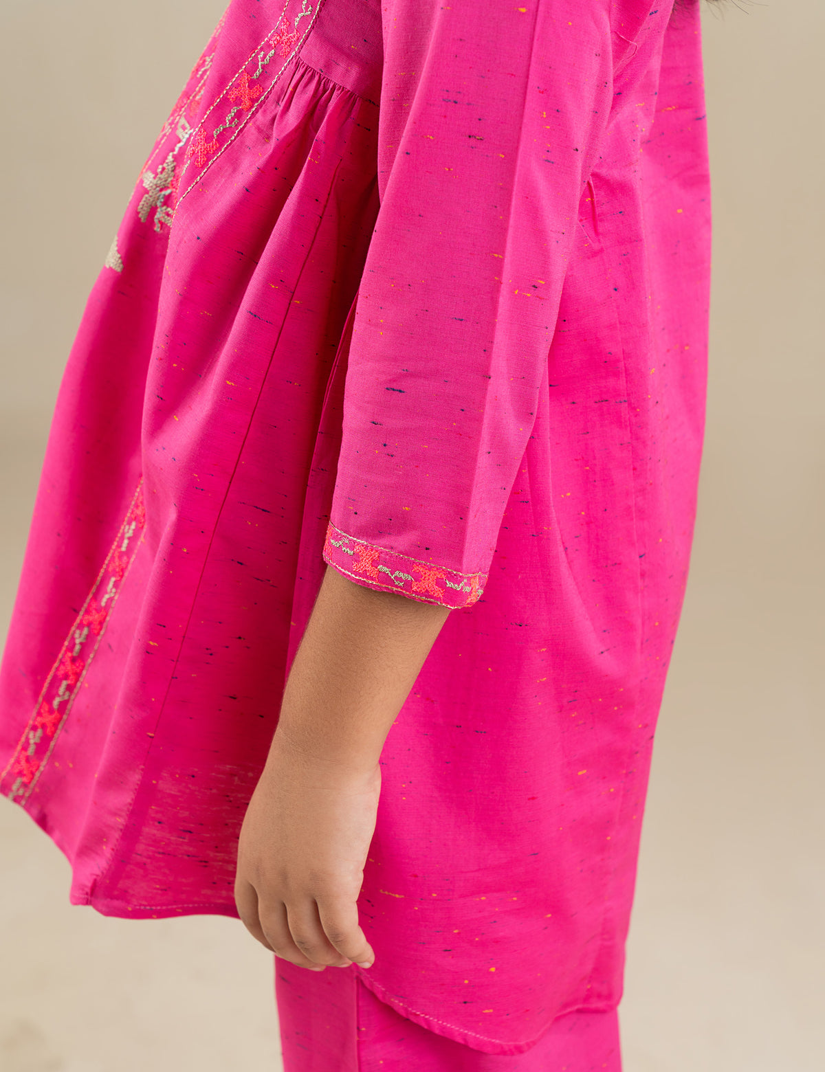 2 PIECE ETHNIC EMBROIDERED SUIT