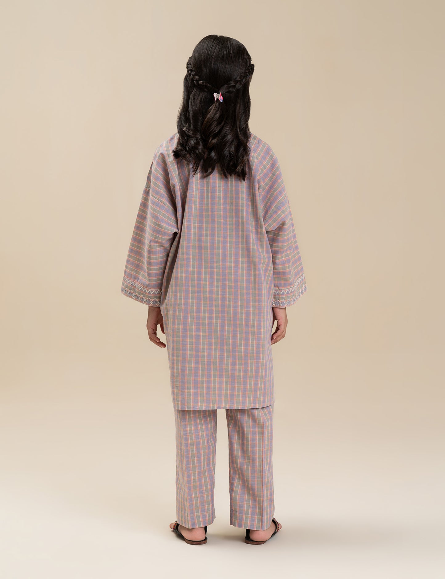 2 PIECE EMBROIDERED SUIT