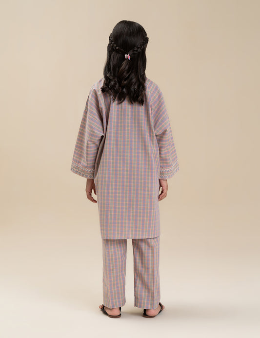 2 PIECE EMBROIDERED SUIT