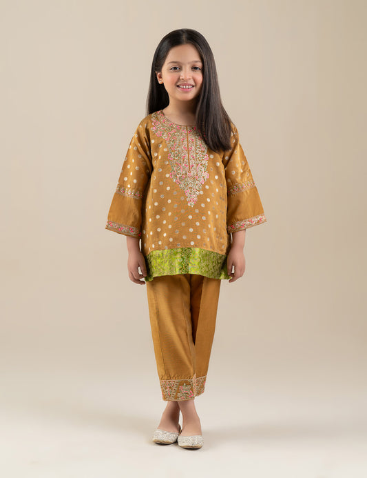 2 PIECE ETHNIC EMBROIDERED SUIT