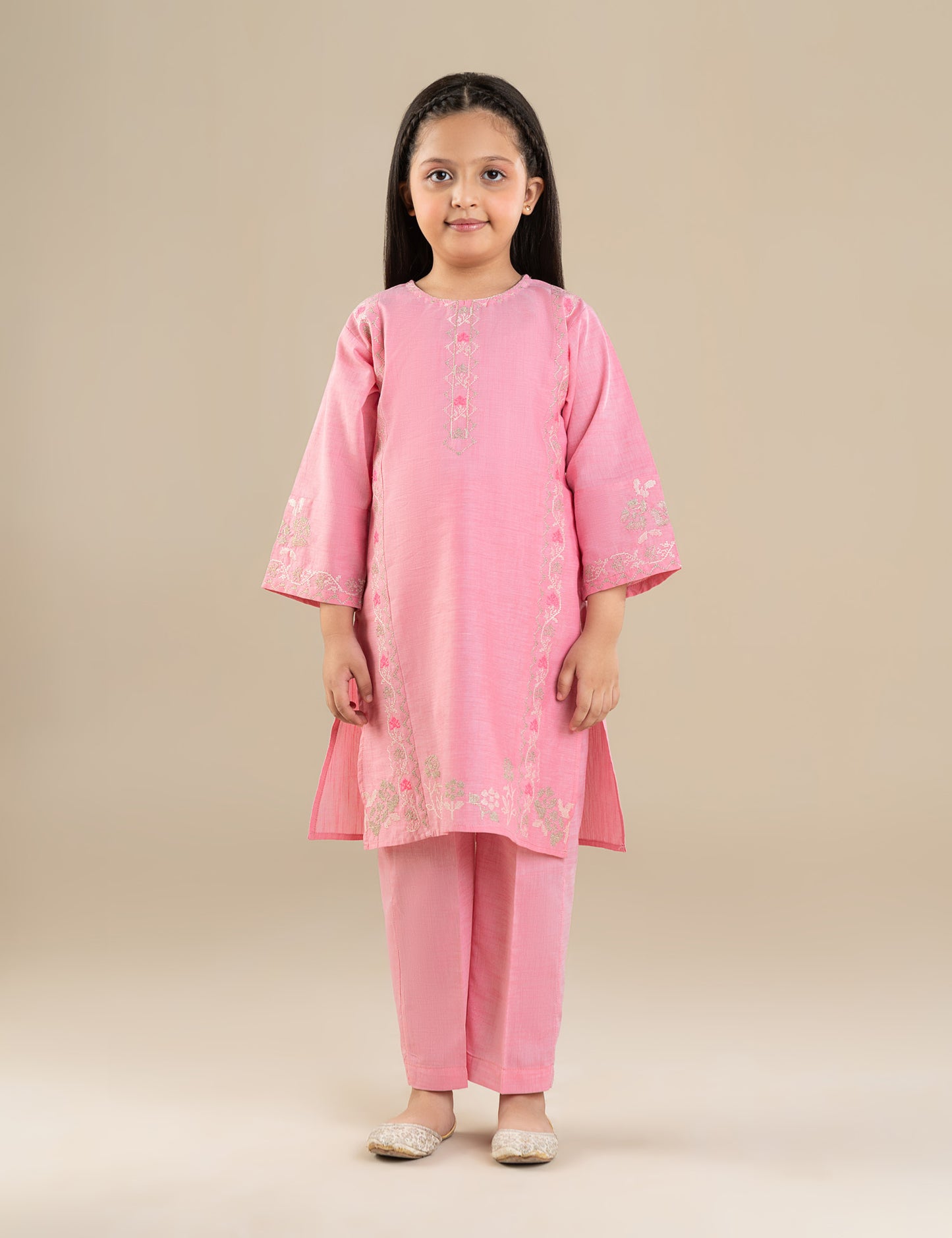 2 PIECE TILLA EMBROIDERED SUIT