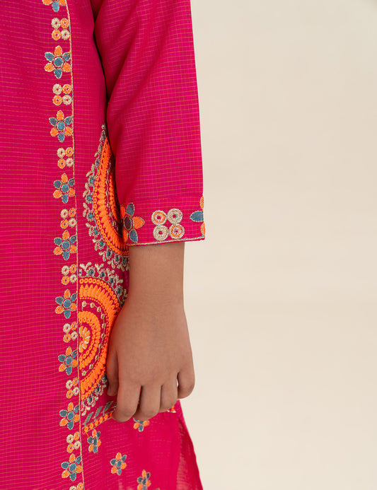 2 PIECE ETHNIC EMBROIDERED SUIT