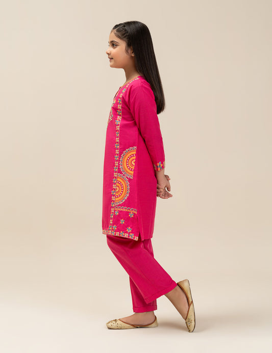 2 PIECE ETHNIC EMBROIDERED SUIT